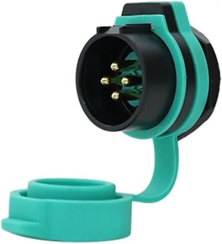 K20 reverse aviation socket 2-3-4 core 5-7-9 pin power round seat connector quick connector KWAY(4 core rear nut seat 25A500V) in Saudi Arabia