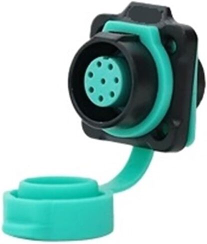 K12 waterproof aviation 2-3-4 core 5-6-7-8 pin power quick connector square seat connector(K12 B5 Core Square Base 5A250V) in Saudi Arabia