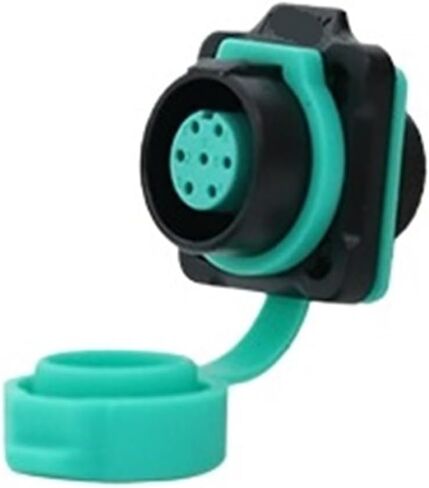 K12 waterproof aviation 2-3-4 core 5-6-7-8 pin power quick connector square seat connector(K12 B5 Core Square Base 5A250V) in Saudi Arabia