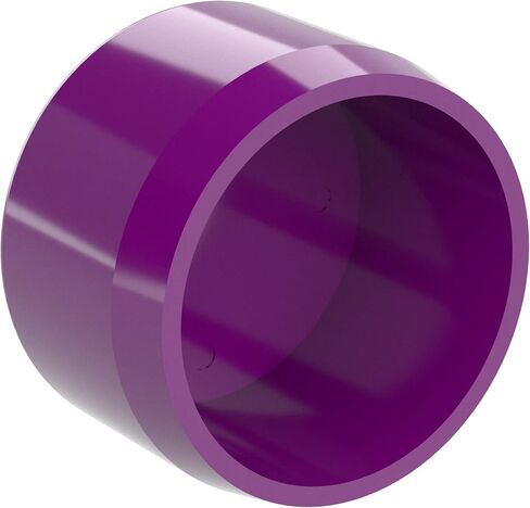Formufit F034EEC-RD-10 PVC CAP الخارجي ، درجة الأثاث ، الحجم 3/4 "، أحمر (حزمة 10) in Kuwait