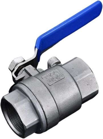 316L stainless steel ball valve two-piece internal thread ball valve Q11F-25P heavy duty valve switch 4 points 6 points(G3/4) in Saudi Arabia