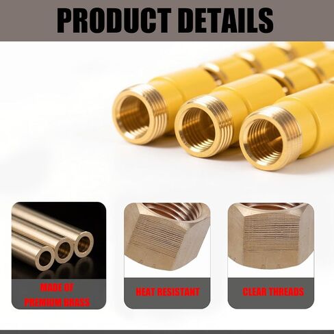 8pcs 3/8 بوصة قبعات أنابيب النحاس NPT و 8 حشية السيليكون ، وملحقات أنابيب التوقف النحاسية الممتازة ضغوط ملحقات عملية لخطاب الصنبور خطاب المياه. in Saudi Arabia