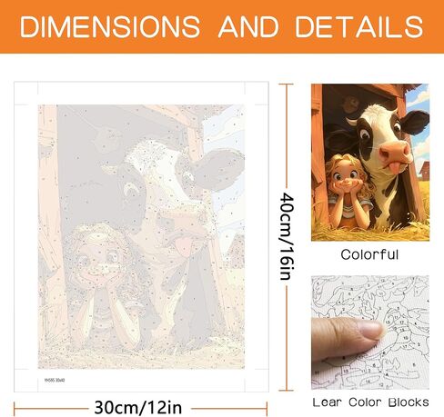 Diymood Paint by Numbers Kits for Adults Beach, DIY Oil Painting Sunset Acrylic Paint by Number for Adults Beginner with Brushes for Home Wall Decor 12x16 inch in Kuwait