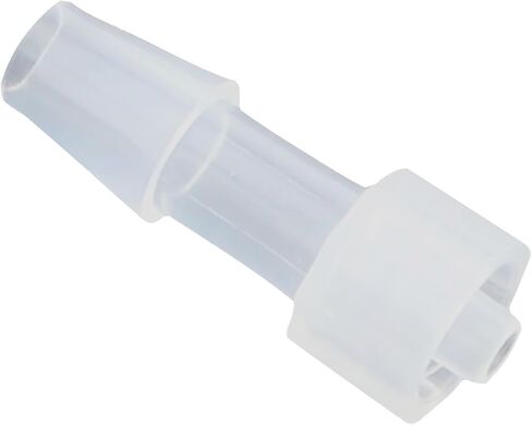 15PCS 1/4 inch PP Luer Fitting Butt Hose Connector PP Hose Barb Adapter For Lab Biochemistry Analytical Instruments Food Machinery Aquarium Equipment Male/Female in Kuwait