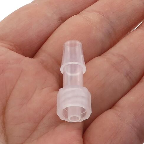 15PCS 1/4 inch PP Luer Fitting Butt Hose Connector PP Hose Barb Adapter For Lab Biochemistry Analytical Instruments Food Machinery Aquarium Equipment Male/Female in Kuwait