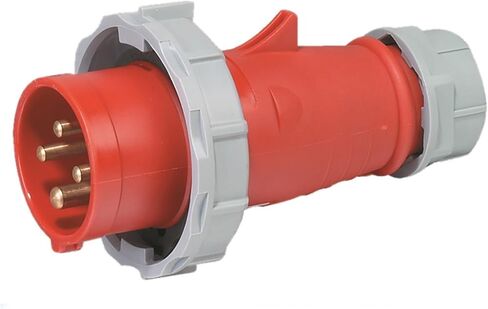 IP67 Pluge Industrial Plugh Plugh Sterzer Container Comple Marine Marine Connector 4-Core 32A-3H 4Pin (380V-440V-Connector 4P 32A) in Kuwait