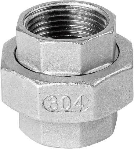 304 stainless steel spherical internal thread joint water pipe internal thread oil hard seal oil free knot 4 points 6 points 1 inch(G1-1/4) in Saudi Arabia