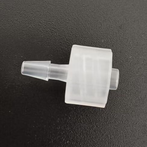 25pcs 3/32'' Female Luer Lock PP Hose Barb Adapter for Laboratory Biochemical Analytical Instruments, Food Machinery and Aquarium Equipment (2.4mm Female Luer) in Saudi Arabia