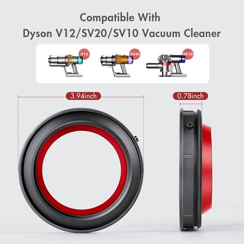 حلقة ختم سلة الغبار متوافقة مع Dyson V12 الكشف عن فراغ SV18 SV20 النحيف النحيف. in Saudi Arabia