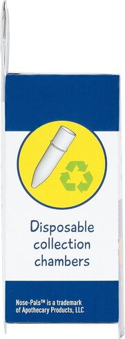 Ezy Dose Kids Nasal Aspirator, Sinus Relief and Mucus Sucker for Baby and Toddler, Nose-Pals, 4 Disposable Storage Chambers, Convenient and Easy to Use, Kid Friendly Design, BPA Free in Saudi Arabia