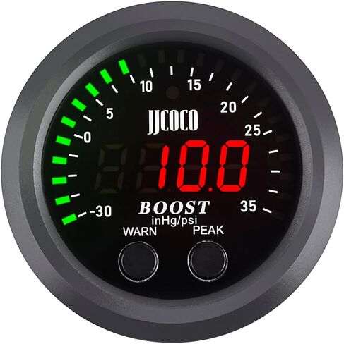 Exhaust Gas Temperature EGT Gauge Kit 2‑1/16in 52mm Ultra Thin 0‑1800℉ Red LED with Sensor and Dashboard Pod in Saudi Arabia