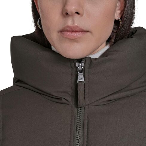 Calvin Klein Women's Zipper Hooded Puffer Coat in Saudi Arabia