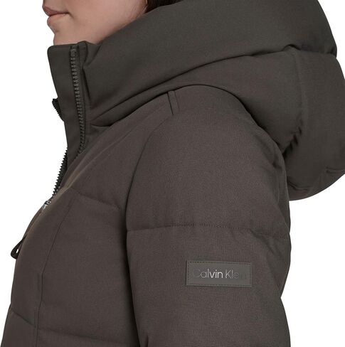 Calvin Klein Women's Zipper Hooded Puffer Coat in Saudi Arabia