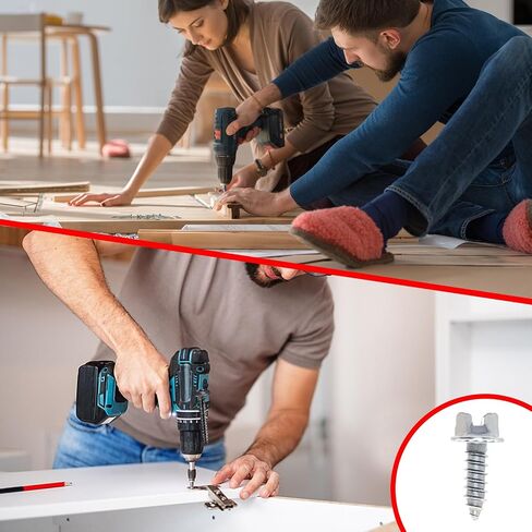 Self-Tapping Gutter Screws White Painted Slotted Hex Washer Head #8 x 1/2" Zinc Plated Finish, Includes 1/4" Magnetic Hex Driver - for Gutter Install in Saudi Arabia