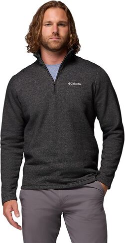 Columbia Men's Great Hart Mountain III Half Zip, Cordovan Heather, X-Large in Kuwait