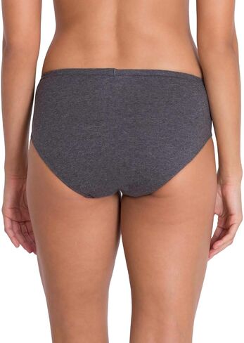 Jockey Women Women Intelder Cotton Stretch Logo Hipster - 3 Pack in Saudi Arabia