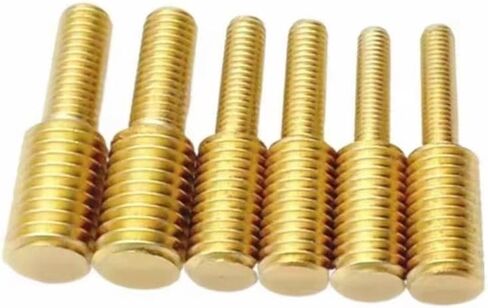 10PCS Brass Reducing Screws Camera Adapter Converter Copper Bolt Double-Ended Headless Conversion Screw M4 M5 M6 M8 M10 M12(M3*M5) in Saudi Arabia
