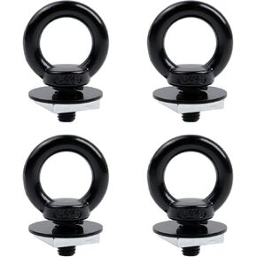 Antrader T Track Mount Tie Down Anchor for Roof Rack,4 Sets M6 T Track Bolts 304 Stainless Steel Roof Rack T Bolts Nuts and Lifting Eye Bolts T Slot Bolts Anchoring Kit in Kuwait