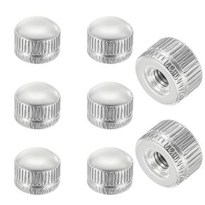 Screw Caps for Light Fixtures, Metal M4 Threaded Cap Nuts, 0.25 inch in Height x 0.35 inch in Diameter, 8 Packs Replacement for Outdoor Light, Pendant, Wall Sconce, Chandelier, Ceiling Lights in Saudi Arabia