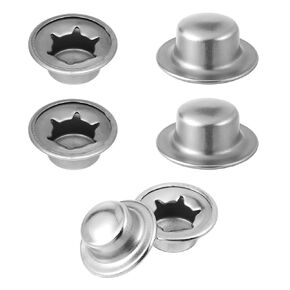 3/8 "دفع على قبعات الدفع ، 6 أجزاء 3/8" محور كاب الصامرب الصلب لركوب الصناديق المتداول عربات دفع العربات in Kuwait