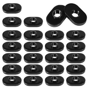 25 PCS 1/4"-20 Threaded Centered Slide in Economy T Nuts T Slot Nuts 1/4"-20, T-Slot Nut Rack Accessories Hardwares for 10 Series Aluminum Extrusion Profiles Rail in Saudi Arabia