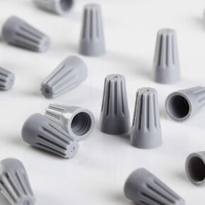 1000 PCS Orange 22-14 Gauge Twist On Wire Gard Connectors Conical Nuts Barrel Screw US in Saudi Arabia