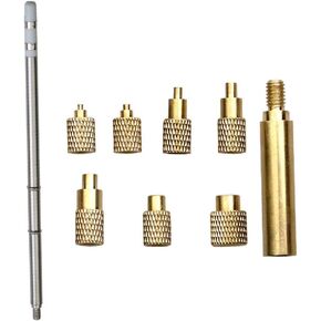 Quicko Heat Set Insert Tool M2 M3 M4 M5 M6 M8 Hot Melt Brass Knurled Nut Embedded Insertion Tip Adapter Kit 3D Printed Parts Install for T12 Soldering Iron in Saudi Arabia