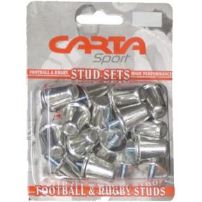 Unisex's Aluminium Rugby Studs, 18 Mm (Blister Pack of 16), Silver in Saudi Arabia