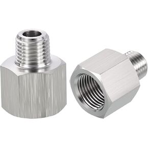 2 حزمة 304 أنثى الفولاذ المقاوم للصدأ إلى محول الذكور ، 3/8 "أنثى NPT x 1/4" الذكور موصلات تمديد أنابيب NPT للمربي in Kuwait