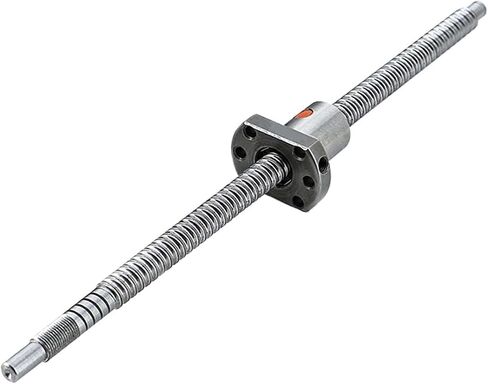 Ball Screw,Linear Motion Ball Screw SFU1204 150mm-550mm C7 Ball Screw with 1204 Flange Single Nut BK/BF10 End(200mm) in Saudi Arabia