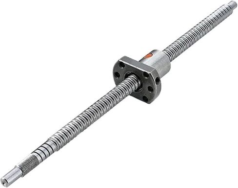 Ball Screw,Linear Motion Ball Screw SFU1204 150mm-550mm C7 Ball Screw with 1204 Flange Single Nut BK/BF10 End(200mm) in Saudi Arabia