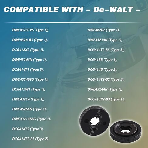 N484249 طاحونة الزاوية ذات الحافة السداسية المتوافقة مع مطحنة DE-WAL DCG413B DCG413B-B3 DCG413P2-B3 DCG413R2 DCG414B DCG414T1 DCG414T2 DCG414T2-B3 DWE43214N in Saudi Arabia