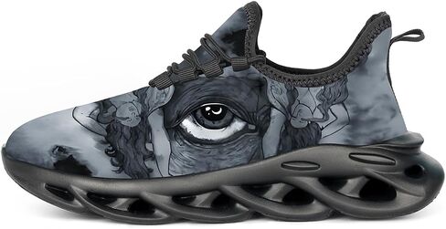 Men Running Shoes Men's Tennis Shoes Lightweight Breathable Fashion Sneakers Non Slip Workout Gym Shoe for Running Black Size US 11 in Kuwait