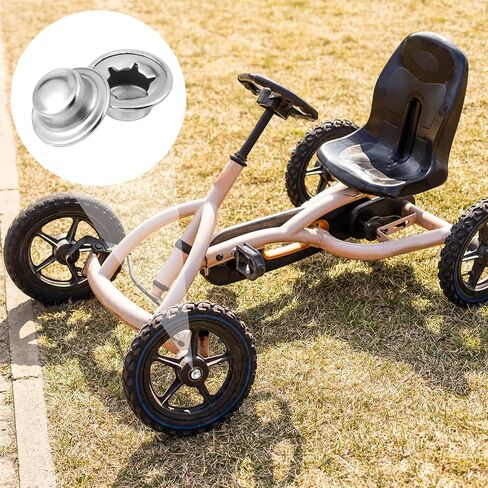 3/8 "دفع على قبعات الدفع ، 6 أجزاء 3/8" محور كاب الصامرب الصلب لركوب الصناديق المتداول عربات دفع العربات in Kuwait