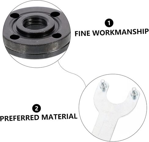 COHEALI Grinding Blade Lock Nut Wrench Set for Angle Grinders Angle Replacement Nut Easy to Use in Saudi Arabia