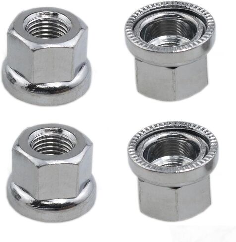 M9 محور الدراجات محور المكسرات الدراجة جوز الدراجة لوكنوت محور محور الجوز 4pcs (M9) in Saudi Arabia