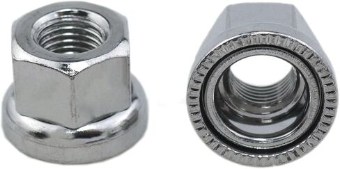 M9 محور الدراجات محور المكسرات الدراجة جوز الدراجة لوكنوت محور محور الجوز 4pcs (M9) in Saudi Arabia