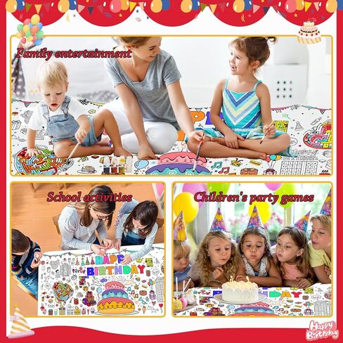 ملصقات تلوين عيد الفصح للأطفال-30 × 72 بوصة ، تلوين عملاق ، تلوين ، ملصقات ، ملصقات تلوين كبيرة ، ملصق تلوين جامبو للمدرسة ، لوازم الحفلات in Kuwait