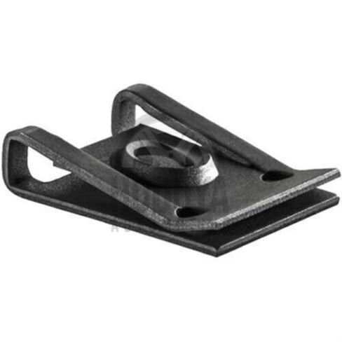 20pcs Short U-Nuts – Fits #14 Screw Size – OEM Replacement for GM 9431532 – .025"–.150" Panel Range – Black Automotive Fasteners for Bumpers, Fenders, and Trim Panels in Kuwait