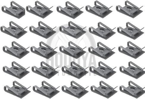 20pcs قصيرة U-nuts-يناسب #14 حجم المسمار-استبدال OEM لـ GM 9431532-.025 "-. in Kuwait