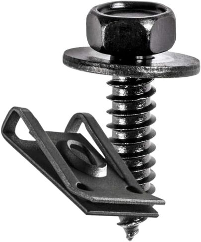 20pcs قصيرة U-nuts-يناسب #14 حجم المسمار-استبدال OEM لـ GM 9431532-.025 "-. in Kuwait