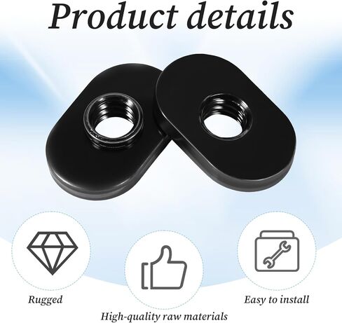 25 PCS 1/4"-20 Threaded Centered Slide in Economy T Nuts T Slot Nuts 1/4"-20, T-Slot Nut Rack Accessories Hardwares for 10 Series Aluminum Extrusion Profiles Rail in Saudi Arabia