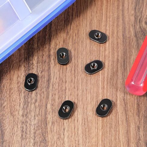 25 PCS 1/4"-20 Threaded Centered Slide in Economy T Nuts T Slot Nuts 1/4"-20, T-Slot Nut Rack Accessories Hardwares for 10 Series Aluminum Extrusion Profiles Rail in Saudi Arabia