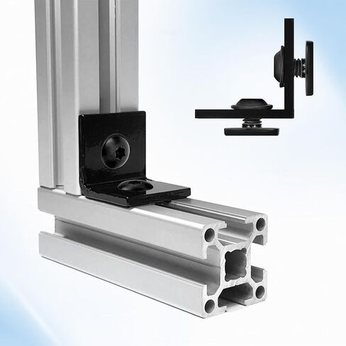 25 PCS 1/4"-20 Threaded Centered Slide in Economy T Nuts T Slot Nuts 1/4"-20, T-Slot Nut Rack Accessories Hardwares for 10 Series Aluminum Extrusion Profiles Rail in Saudi Arabia
