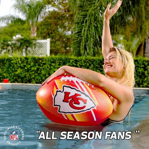 BigMouth New England Patriots 18" Inflatable Pool Football Officially Licensed NFL Fan Gear Merchandise Beach Ball Games for Adults and Teens in Saudi Arabia