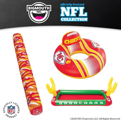 BigMouth New England Patriots 18" Inflatable Pool Football Officially Licensed NFL Fan Gear Merchandise Beach Ball Games for Adults and Teens in Saudi Arabia