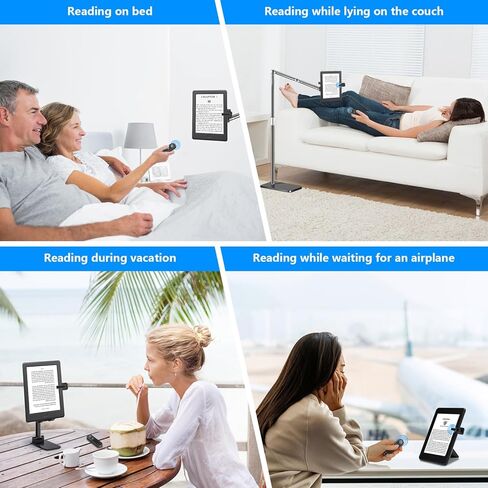 Langree Page Page Turner for Kindle Paperwhite Oasis Kobo Ereaders ، وملحقات Kindle ، و Page Turner Clicker لروايات iPad Tablet Phone ، والتقاط الصور ، و Kindle Remote مع عرض الطاقة الأخضر in Saudi Arabia