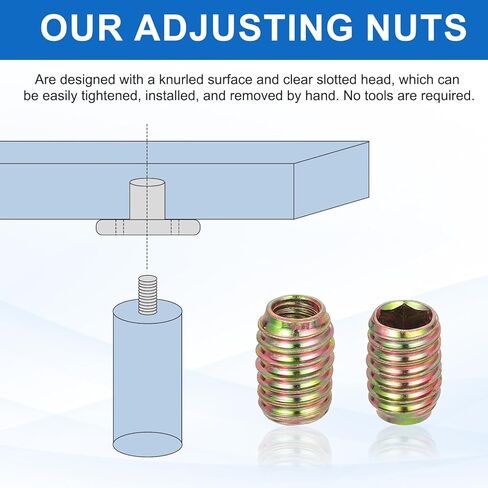 meccanixity 38pcs ملوثات ملولبة المكسرات ، m6x20mm hex socket محرك الأقراص in Kuwait