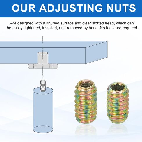 meccanixity 38pcs ملوثات ملولبة المكسرات ، m6x20mm hex socket محرك الأقراص in Kuwait