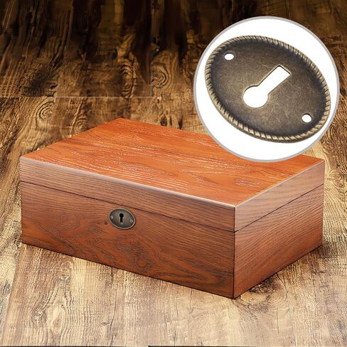 4pcs رمز الزاوية الخمر البيضاوي تافهة قطعة العيزة غطاء الحديد درج الزخرفة غطاء المفتاح غطاء محطمة حافة العتيقة الغطاء الحديد القطر 3 مم لأبواب خزانة صناديق صناديق in Kuwait